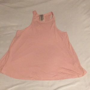 Free People Tank Top Large Salmon